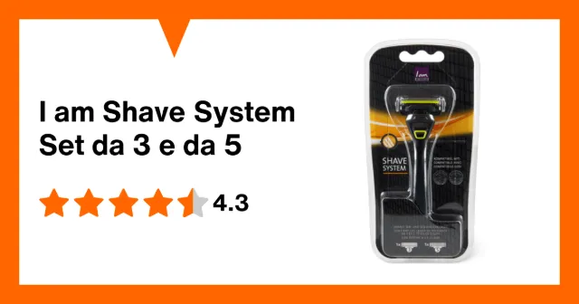 Immagine del prodotto I am Shave System Set da 3 e da 5