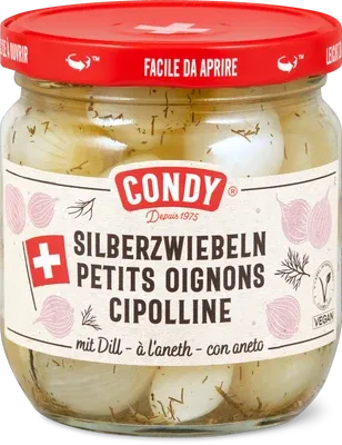 Immagine del prodotto Condy Schweizer Silberzwiebeln mit Dill