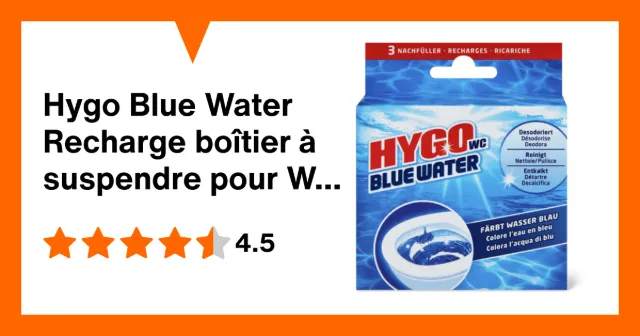 Produktbild zu Hygo Blue Water Recharge boîtier à suspendre pour WC