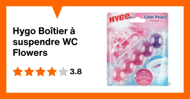 Produktbild zu Hygo Boîtier à suspendre WC Flowers