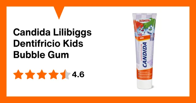 Produktbild zu Candida Lilibiggs Dentifricio Kids Bubble Gum