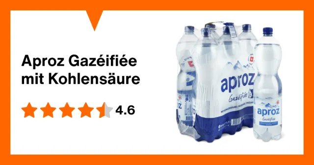 Image du produit Aproz Gazéifiée mit Kohlensäure