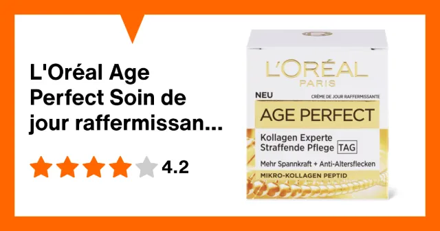 Image du produit L'Oréal Age Perfect Soin de jour raffermissant Pro-Collagène Expert