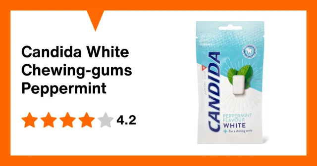 Immagine del prodotto Candida White Chewing-gums Peppermint