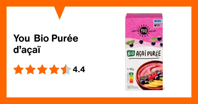 Produktbild zu You Bio Purée d’açaï