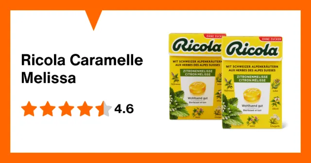 Image du produit Ricola Caramelle Melissa