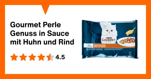 Immagine del prodotto Gourmet Perle Genuss in Sauce mit Huhn und Rind