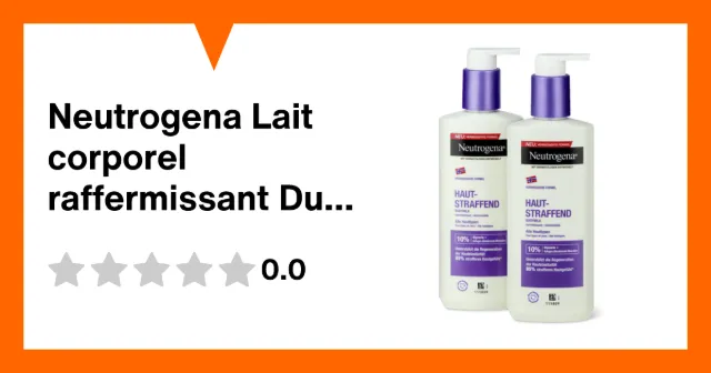 Image du produit Neutrogena Lait corporel raffermissant Duo glycérine, collagène