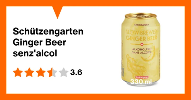 Immagine del prodotto Schützengarten Ginger Beer senz'alcol