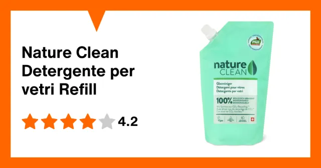 Image du produit Nature Clean Detergente per vetri Refill