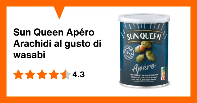 Immagine del prodotto Sun Queen Apéro Arachidi al gusto di wasabi