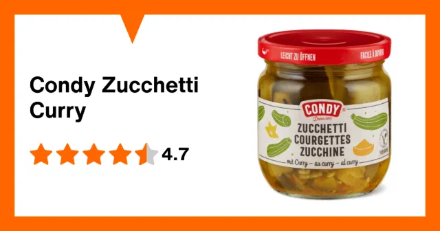 Image du produit Condy Zucchetti Curry