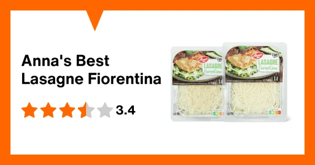 Image du produit Anna's Best Lasagne Fiorentina