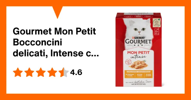 Image du produit Gourmet Mon Petit Bocconcini delicati, Intense con tacchino, pollo e anatra