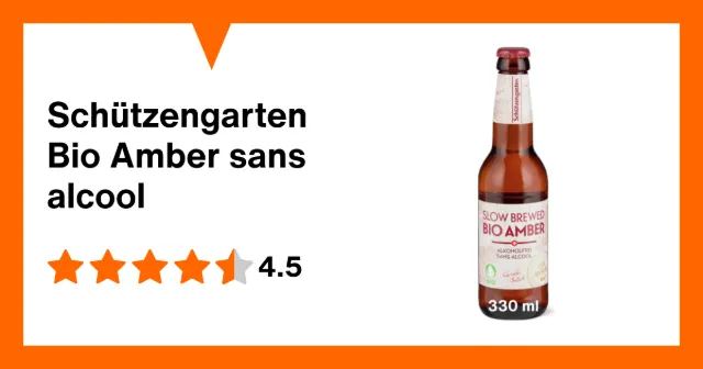 Immagine del prodotto Schützengarten Bio Amber sans alcool