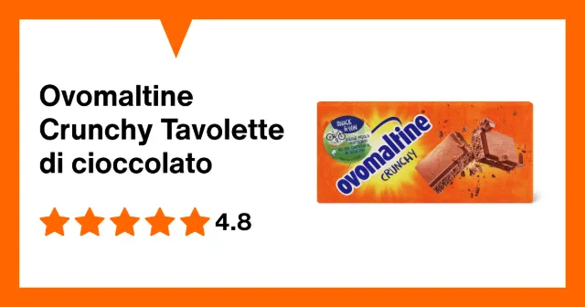 Immagine del prodotto Ovomaltine Crunchy Tavolette di cioccolato