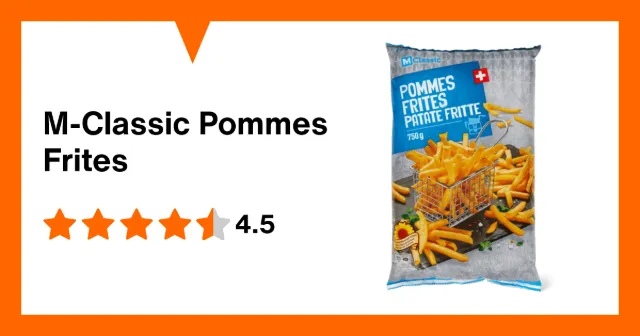 Image du produit M-Classic Pommes frites