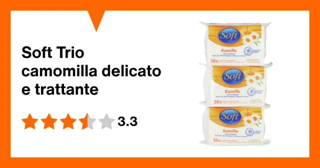 Produktbild zu Soft Trio camomilla delicato e trattante