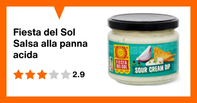 Immagine del prodotto Fiesta del Sol Salsa alla panna acida