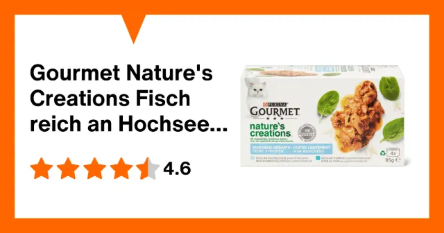 Image du produit Gourmet Nature's Creations Fisch reich an Hochseefisch und Thunfisch