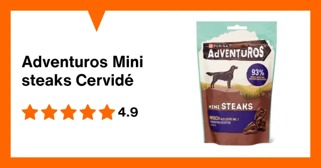 Produktbild zu Adventuros Mini steaks Cervidé