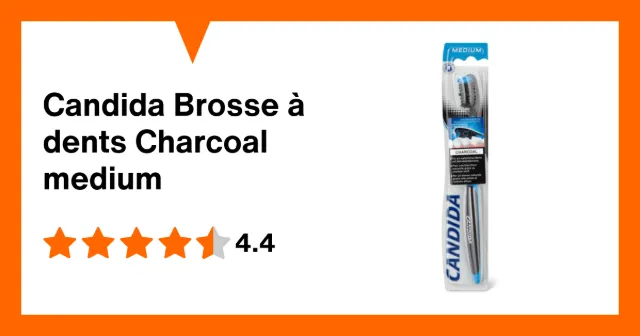 Image du produit Candida Brosse à dents Charcoal medium