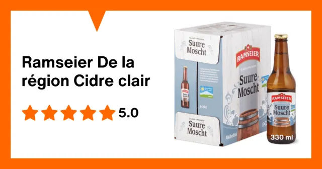 Image du produit Ramseier De la région Cidre clair