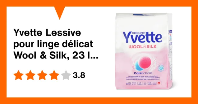 Image du produit Yvette Lessive pour linge délicat Wool & Silk, 23 lavages