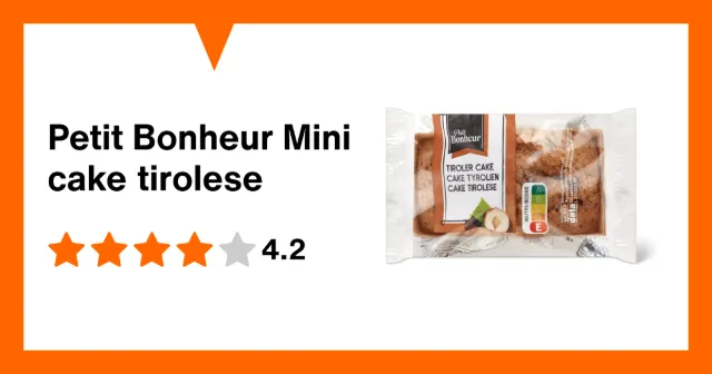 Immagine del prodotto Petit Bonheur Mini cake tirolese