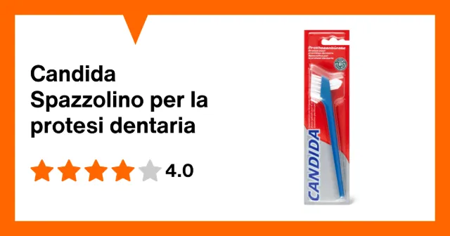 Produktbild zu Candida Spazzolino per la protesi dentaria
