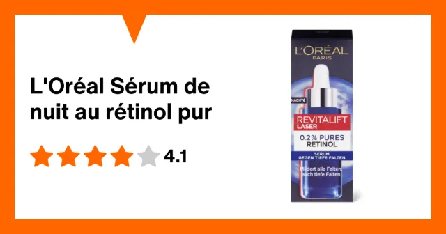 Image du produit L'Oréal Sérum de nuit au rétinol pur