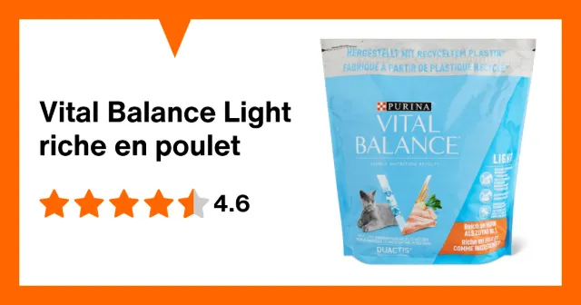 Produktbild zu Vital Balance Light riche en poulet