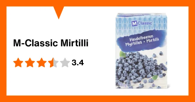 Produktbild zu M-Classic Mirtilli