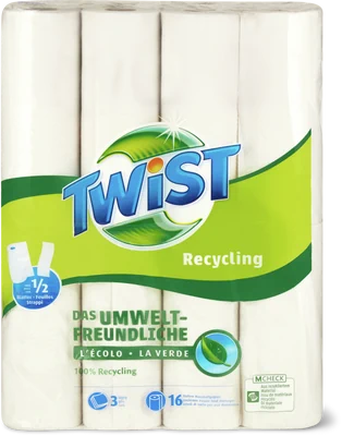 Immagine del prodotto Twist Recycling 3 veli, 1/2 foglio
