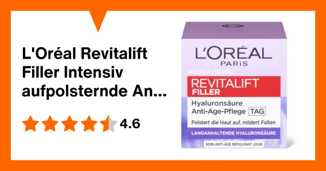 Immagine del prodotto L'Oréal Revitalift Filler Intensiv aufpolsternde Anti-Age Tagespflege