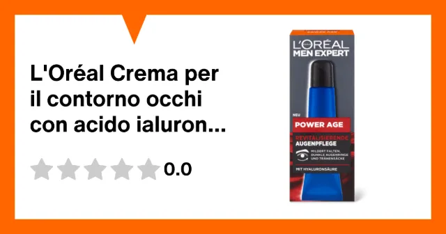 Image du produit L'Oréal Crema per il contorno occhi con acido ialuronico