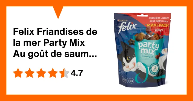 Immagine del prodotto Felix Friandises de la mer Party Mix Au goût de saumon, de colin et de truite