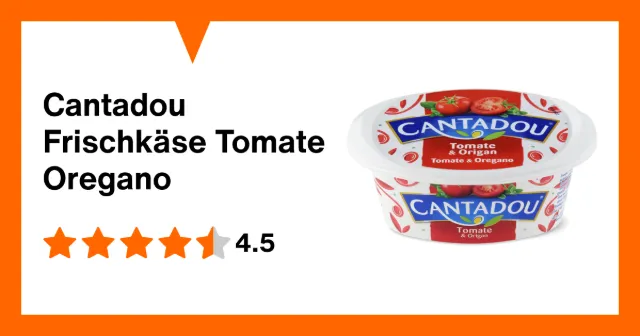 Produktbild zu Cantadou Frischkäse Tomate Oregano
