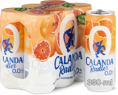 Image du produit Calanda Radler Pompelmo senz'alcol
