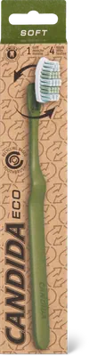 Image du produit Candida Eco Brosse à dents à tête interchangeable souple