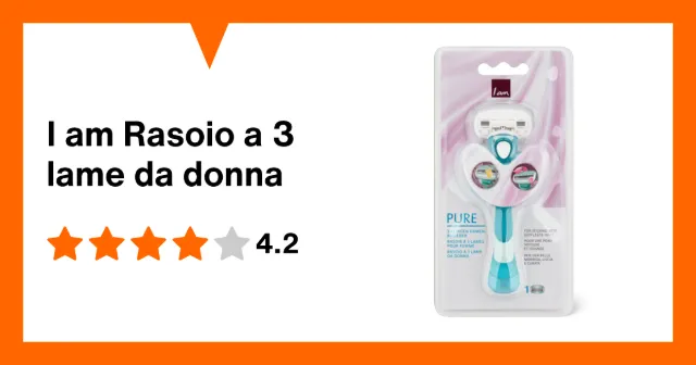 Image du produit I am Rasoio a 3 lame da donna
