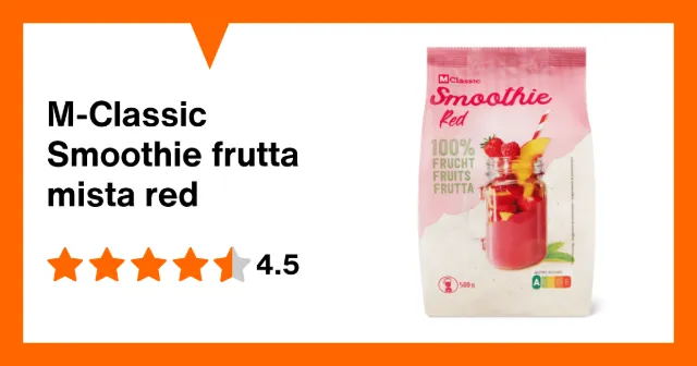 Image du produit M-Classic Smoothie frutta mista red