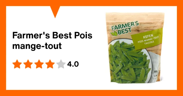 Image du produit Farmer's Best Pois mange-tout