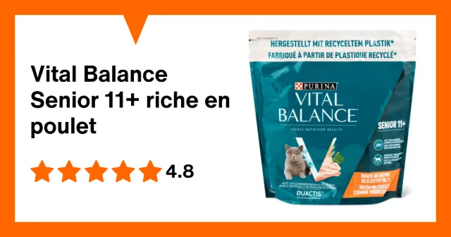 Image du produit Vital Balance Senior 11+ riche en poulet