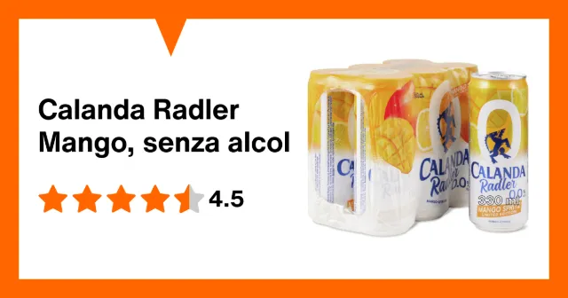 Image du produit Calanda Radler Mango, senza alcol