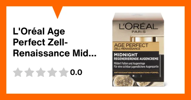 Image du produit L'Oréal Age Perfect Zell-Renaissance Midnight regenerierende Augencreme