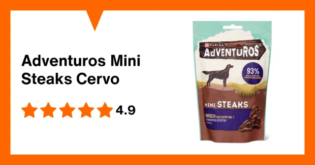 Produktbild zu Adventuros Mini Steaks Cervo