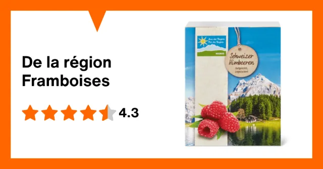 Image du produit De la région Framboises