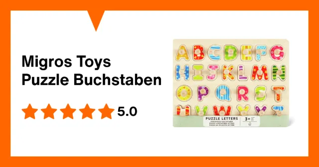 Image du produit Migros Toys Puzzle Buchstaben