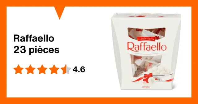 Image du produit Raffaello 23 pièces